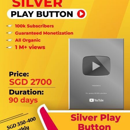 Silver Play Button Package Advance