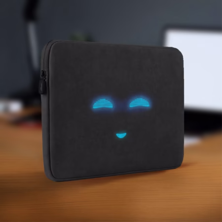 Robot Face Laptop Sleeve - Minnions Marketing
