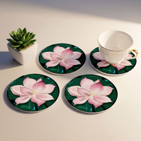 Lotus Bloom Coasters - Minnions Marketing
