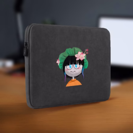 Floral Girl Laptop Sleeve - Minnions Marketing