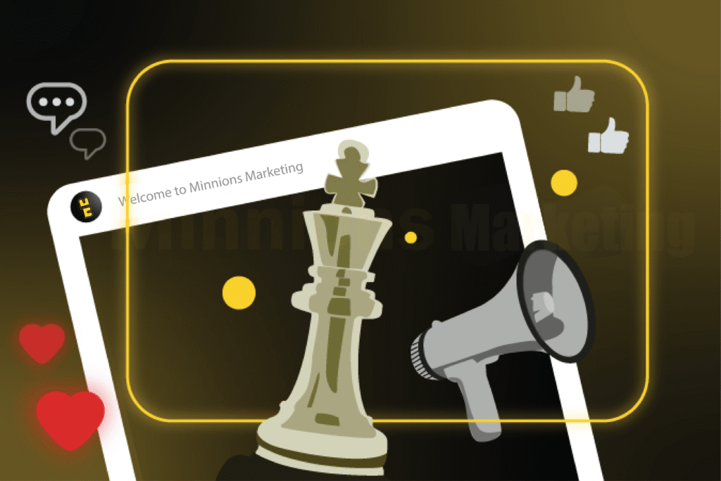 Social Media Management Banner - Minnions Marketing