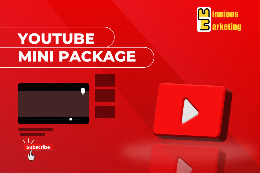 Youtube MINI Package - Minnions Marketing